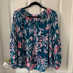 EUC m Lilly Pulitzer blouse